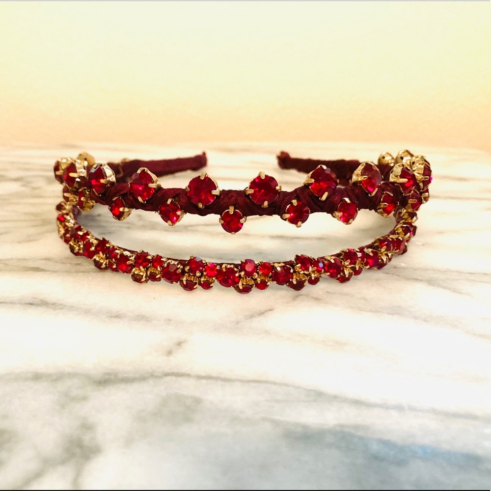 Tasha Double Strand Rhinestone headband